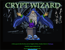 Tablet Screenshot of cryptwiz.com